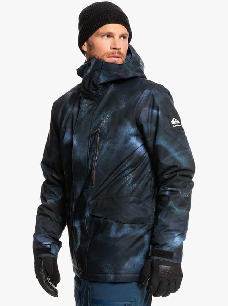 Amazon.com: Quiksilver Misson Printed Mens Jacket Insignia